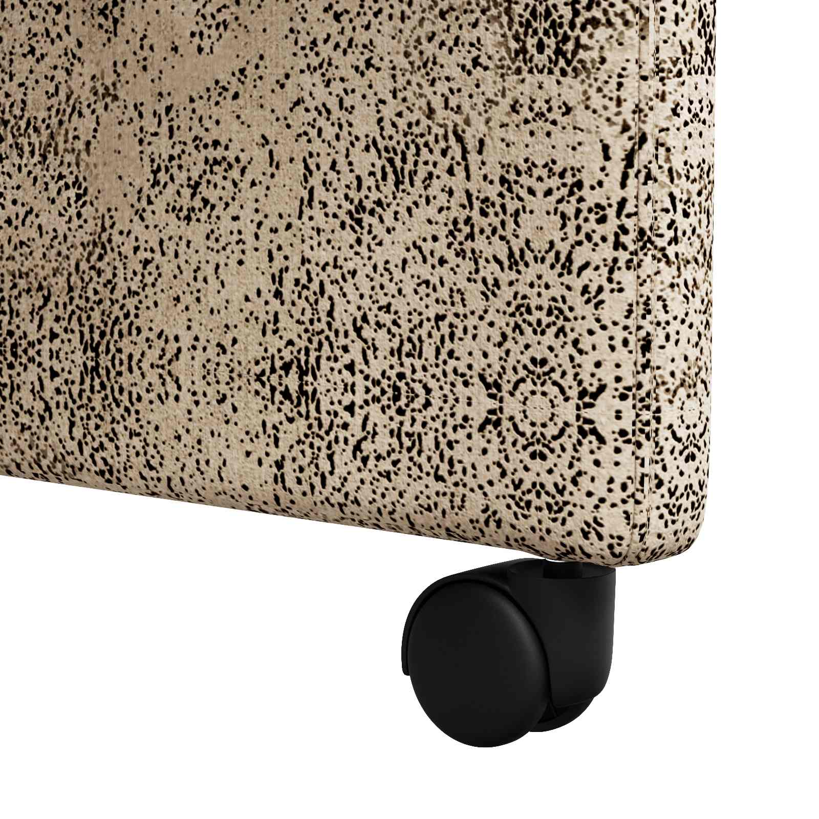 Sillas de Comedor con Ruedas 2 pcs Gris claro 57 x 66 x 94 cm