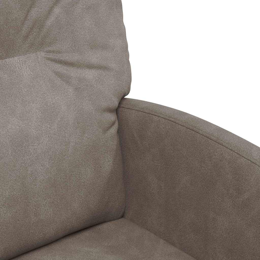 Sillas de Comedor con Ruedas 2 pcs Gris 57 x 67 x 95 cm