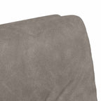 Sillas de Comedor con Ruedas 2 pcs Gris 57 x 67 x 95 cm