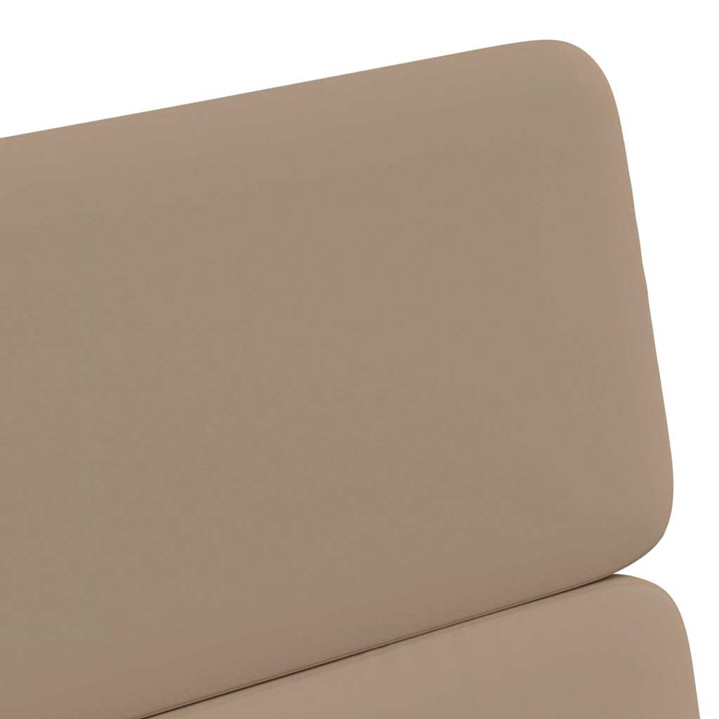 Sillas de Comedor con Ruedas 2 pcs Capuchino 58 x 65 x 98 cm