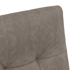 Sillas de Comedor con Ruedas 2 pcs Gris 58 x 67 x 97 cm