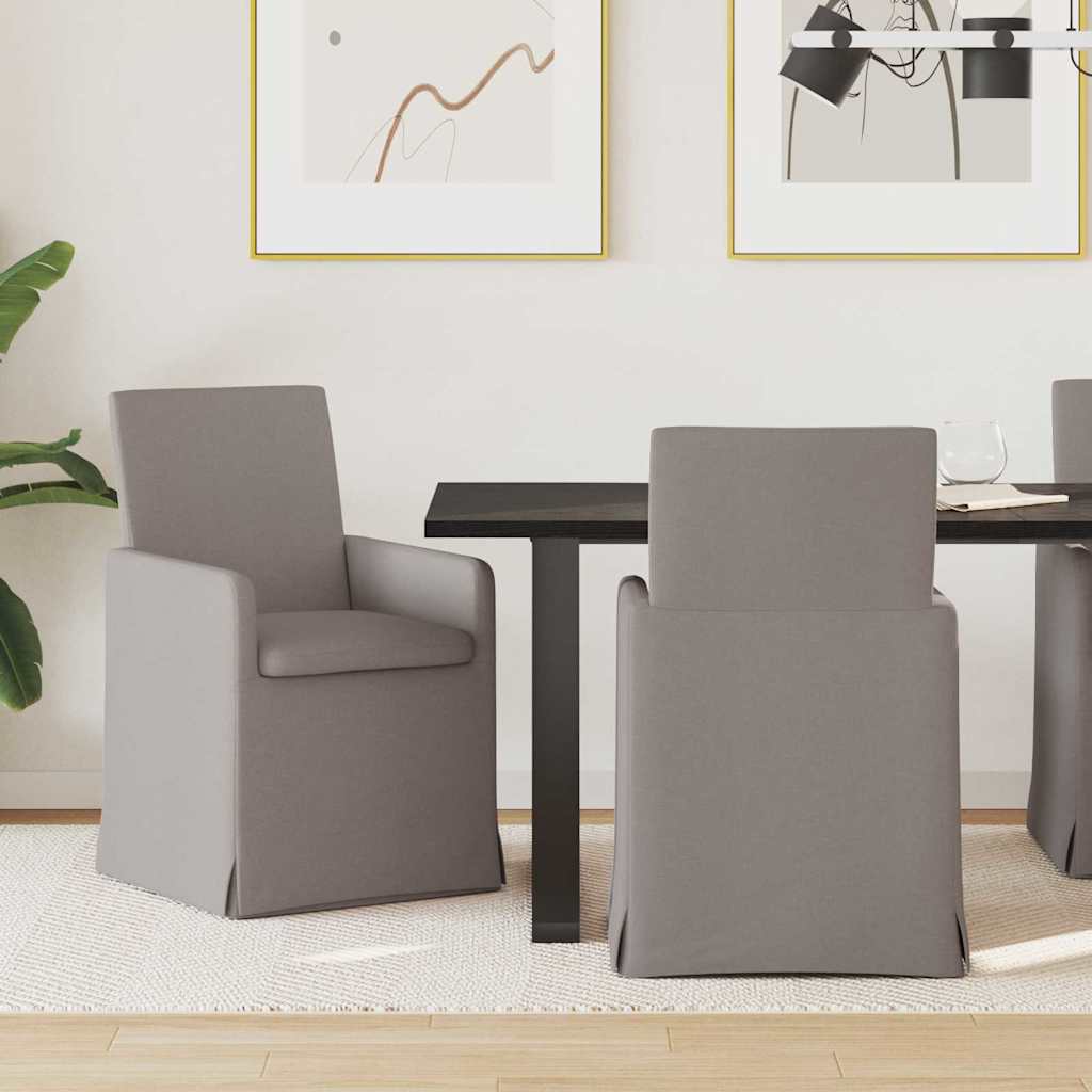 Sillas de comedor 2 pcs Azul 57 x 67 x 95 cm tela