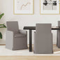 Sillas de comedor 2 pcs Azul 57 x 67 x 95 cm tela