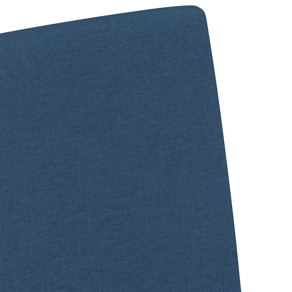 Sillas de comedor 2 pcs Azul 57 x 67 x 95 cm tela