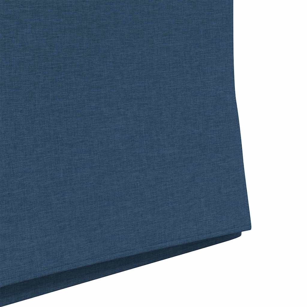Sillas de comedor 2 pcs Azul 57 x 67 x 95 cm tela
