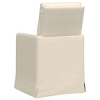 Sillas de comedor 2 pcs Beige 57 x 67 x 98 cm Lino