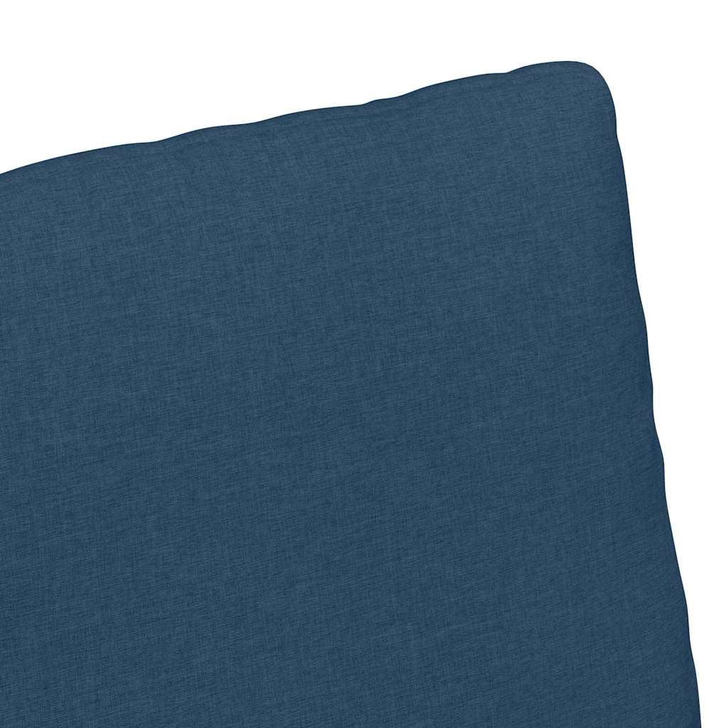 Sillas de comedor 2 pcs Azul 57 x 67 x 98 cm tela