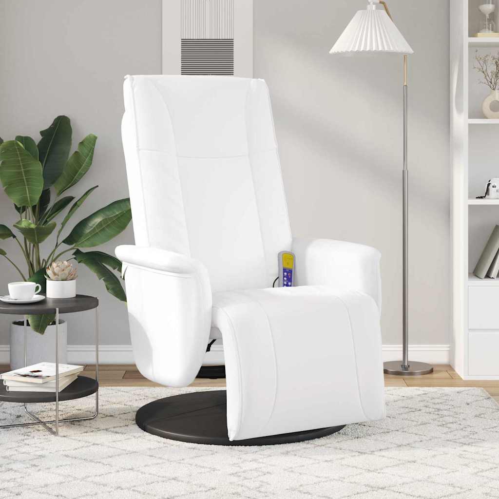 Sillón reclinable con masaje giratorio 71 x 90 x 105 cm