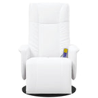 Sillón reclinable con masaje giratorio 71 x 90 x 105 cm