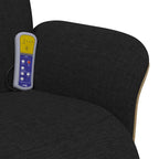 Silla de masajes reclinable Negro 79 x 87 x 104,5 cm tela