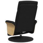 Silla de masajes reclinable Negro 79 x 87 x 104,5 cm tela
