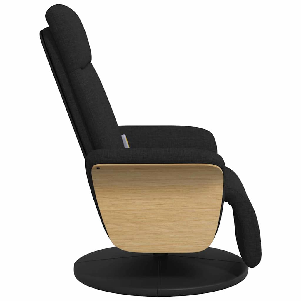 Silla de masajes reclinable Negro 79 x 87 x 104,5 cm tela
