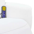 Silla de masajes reclinable 71 x 90 x 105 cm Cuero sintético