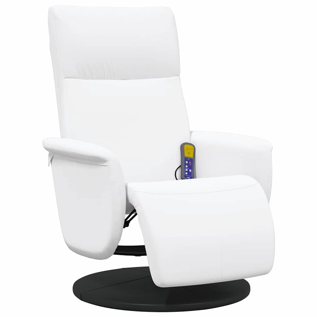Silla de masajes reclinable 71 x 90 x 105 cm Cuero sintético