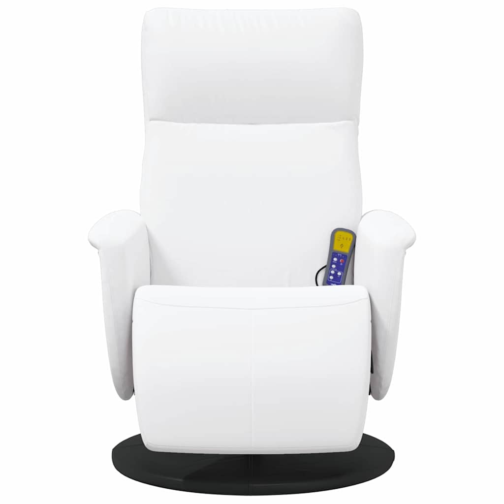 Silla de masajes reclinable 71 x 90 x 105 cm Cuero sintético