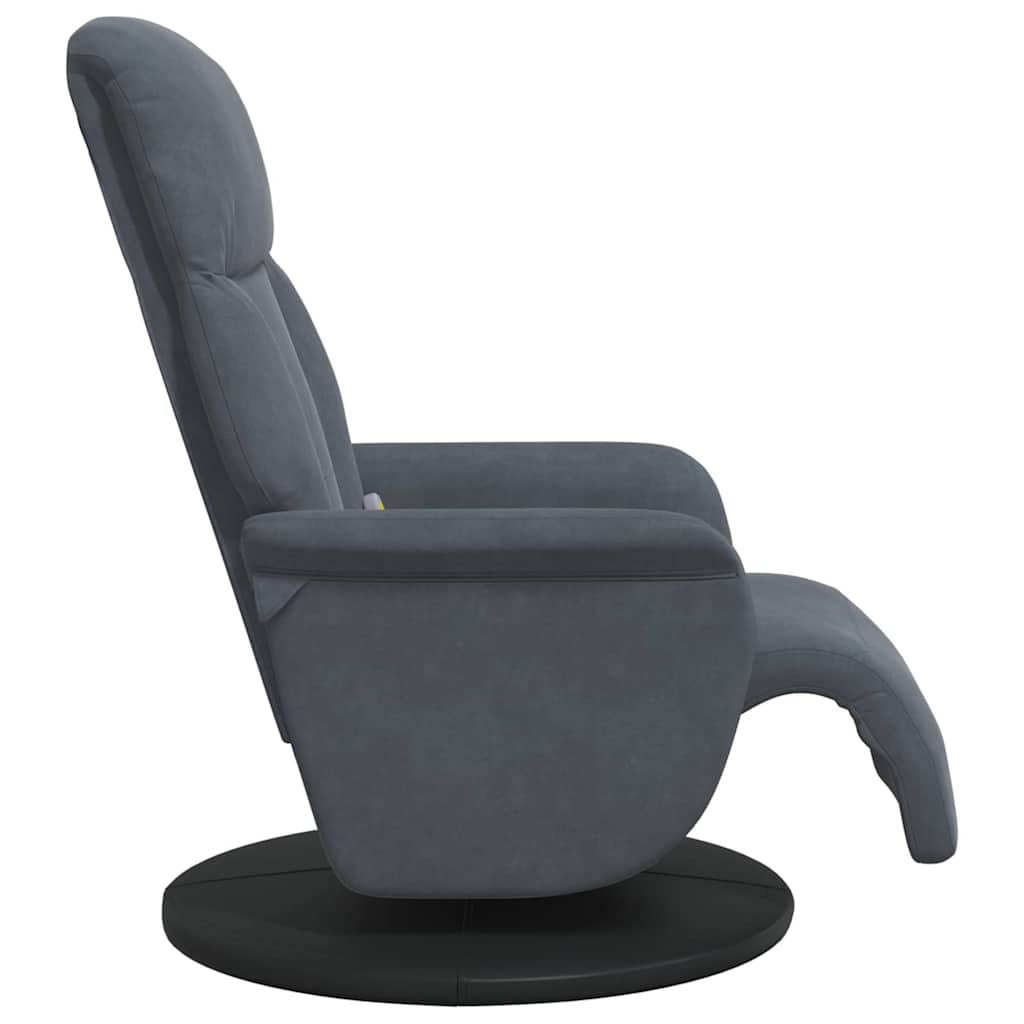 Silla de masajes reclinable Gris oscuro 91 x 71 x 105 cm