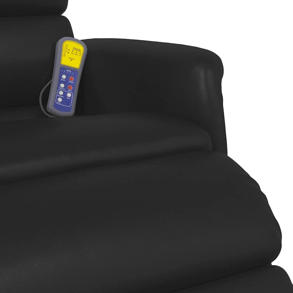 Silla de masajes reclinable Negro 71 x 98 x 106 cm