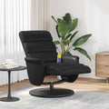 Silla de masajes reclinable Negro 71 x 98 x 106 cm