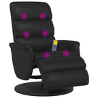 Silla de masajes reclinable Negro 71 x 98 x 106 cm