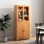 Conjunto de Muebles de Almacenaje con estante 2 pcs Natural