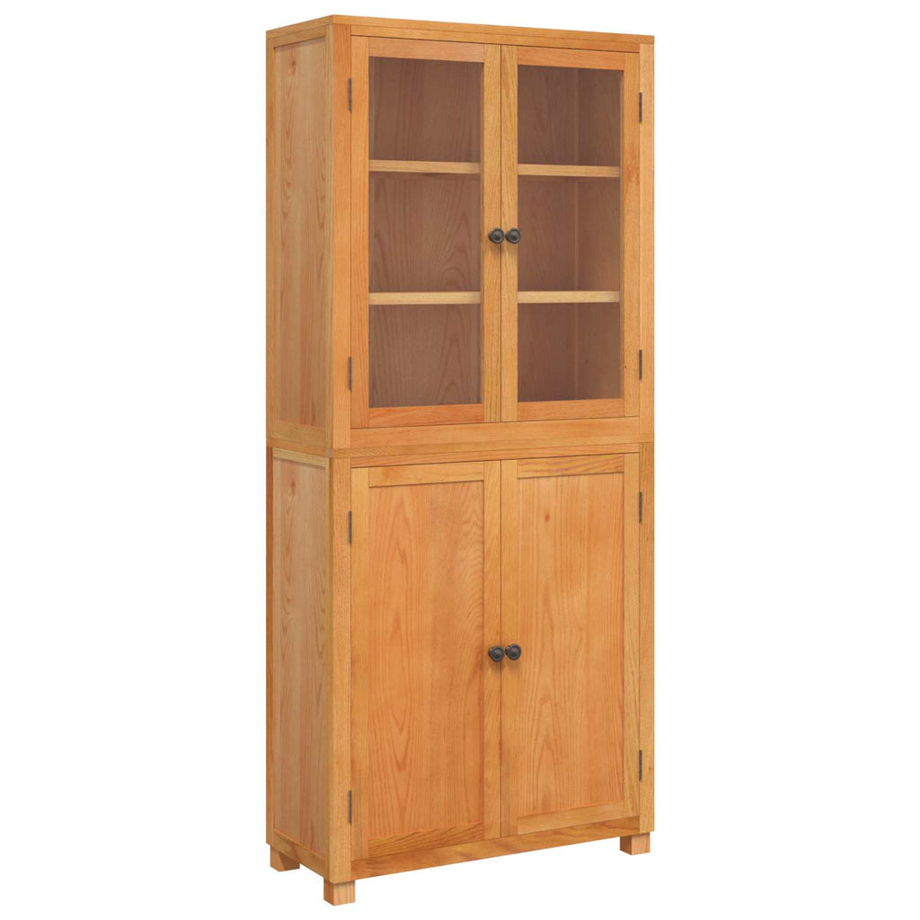 Conjunto de Muebles de Almacenaje con estante 2 pcs Natural