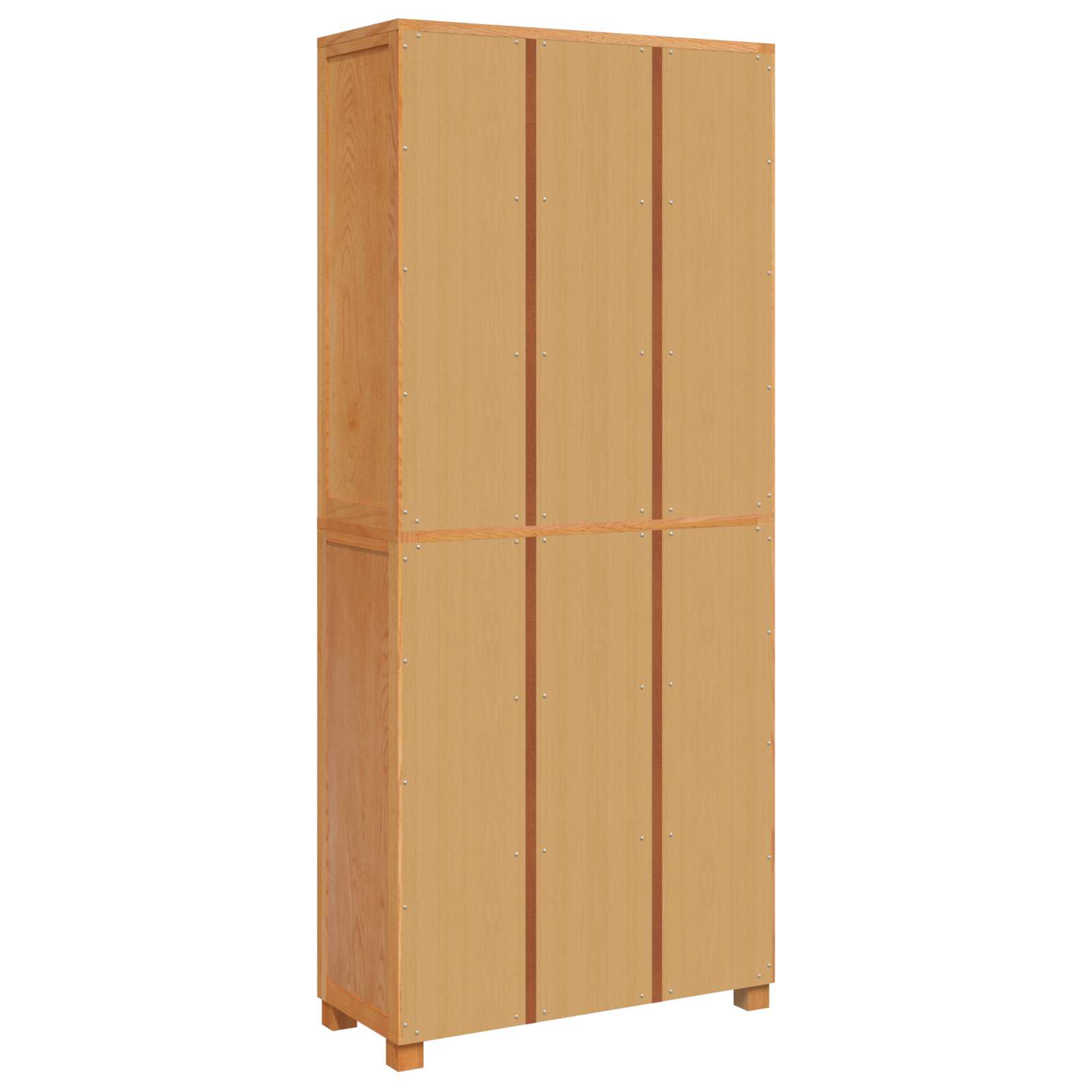 Conjunto de Muebles de Almacenaje con estante 2 pcs Natural