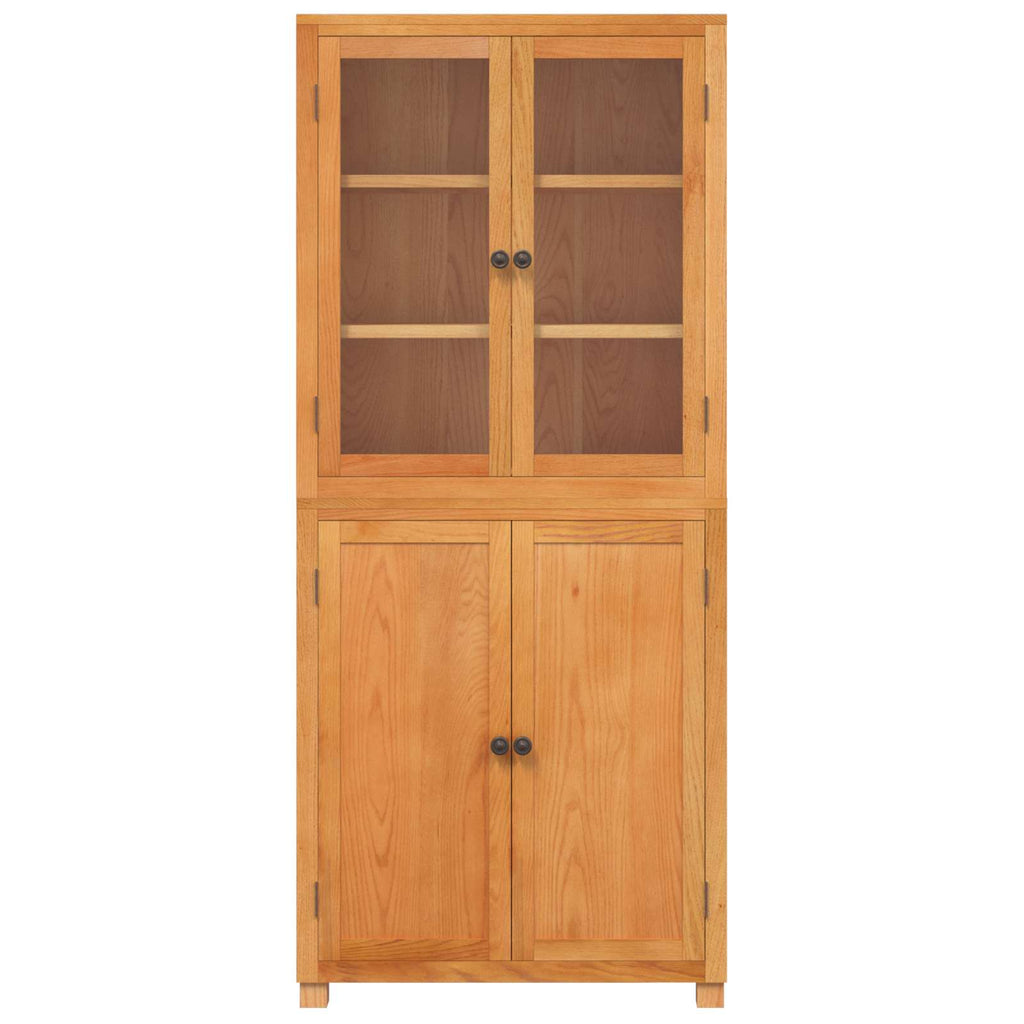Conjunto de Muebles de Almacenaje con estante 2 pcs Natural