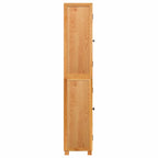 Conjunto de Muebles de Almacenaje con estante 2 pcs Natural