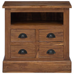 Armario de almacenamiento con cajón Natural 60 x 30 x 60 cm