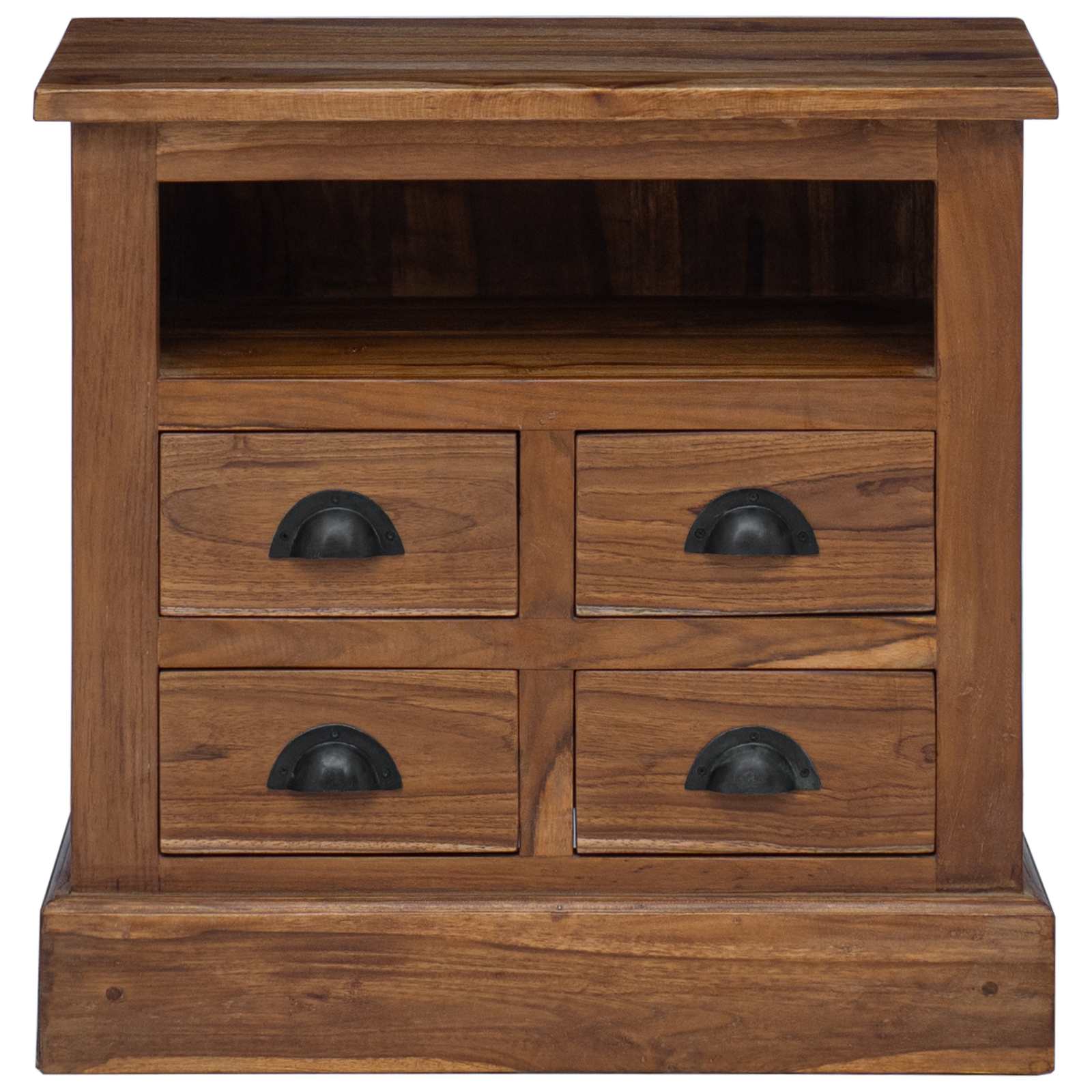 Armario de almacenamiento con cajón Natural 60 x 30 x 60 cm