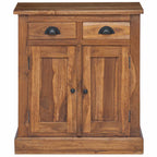 Armario de almacenamiento con cajón Natural 65 x 30 x 75 cm
