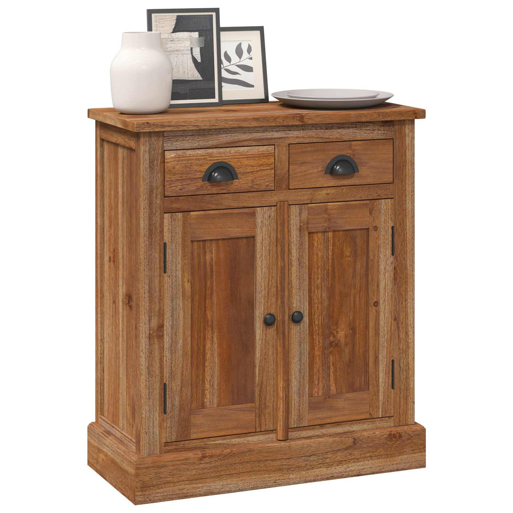 Armario de almacenamiento con cajón Natural 65 x 30 x 75 cm