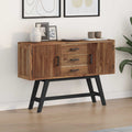 Soporte de TV Natural 110 x 30 x 75 cm Madera de teca maciza