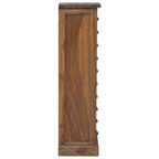 Cajonera Natural 35 x 30 x 110 cm Madera de teca maciza
