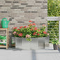 Floreira 120 x 60 x 35 cm Aço