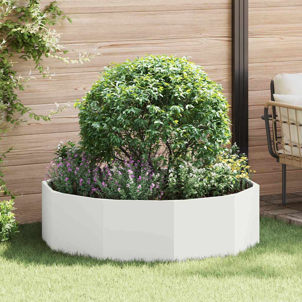 Jardinera 120 x 120 x 35 cm Acero