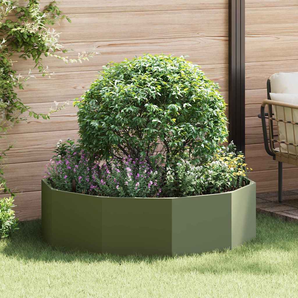 Jardinera 120 x 120 x 35 cm Acero