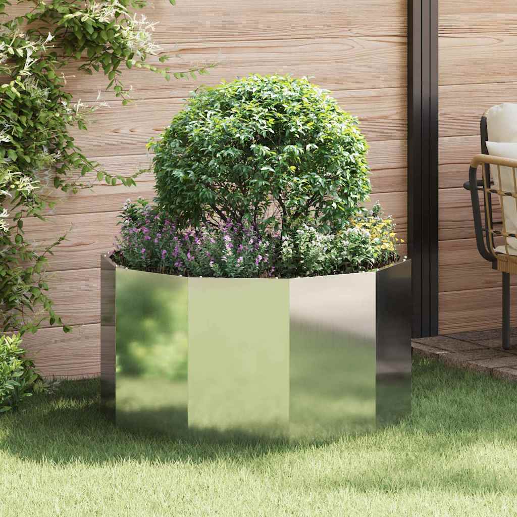 Jardinera 120 x 120 x 35 cm Acero