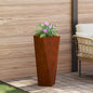 Floreira 2 pçs 30 x 30 x 30 cm Aço