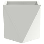 Jardinera 2 pcs 30 x 30 x 30 cm Acero