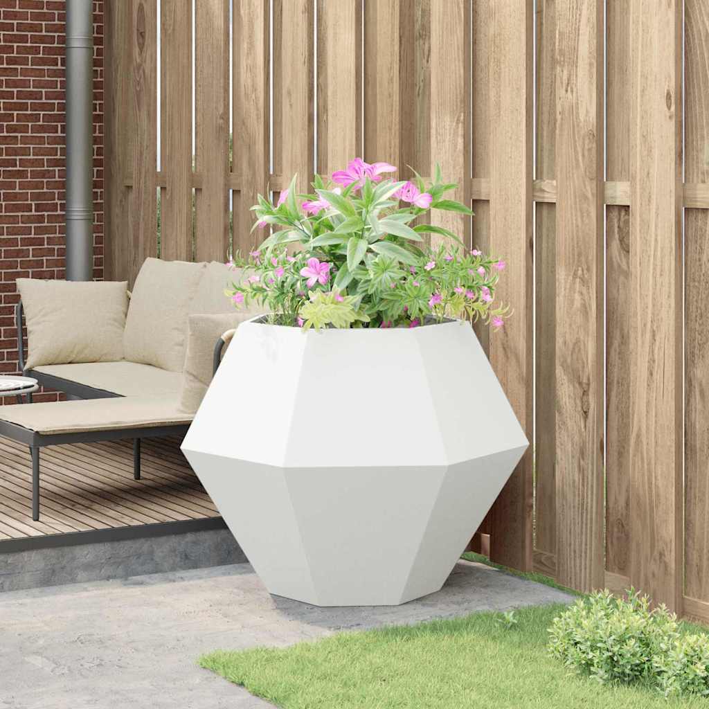 Jardinera 100 x 100 x 80 cm Acero