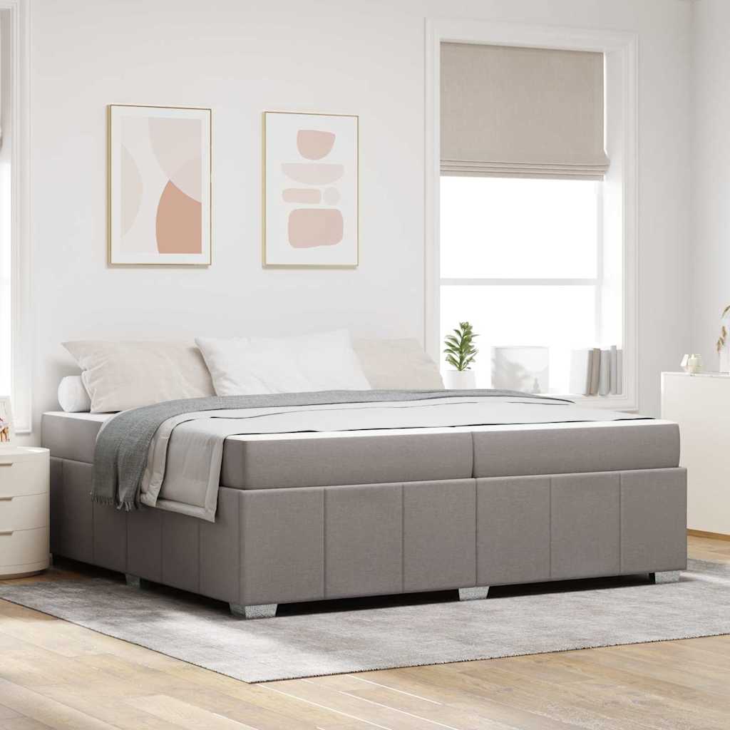 Bed frame with mattress Blue 100 x 200 cm fabric