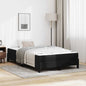 Estrutura de cama com colchão Cappuccino 100 x 200 cm tecido