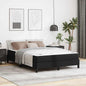 Estrutura de cama com colchão Cappuccino 100 x 200 cm tecido