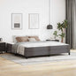 Estrutura de cama com colchão Cappuccino 100 x 200 cm tecido