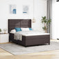 Cama Box Spring com colchão Azul 190 x 140 cm tecido