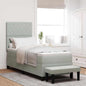 Cama tipo Box Spring Azul oscuro 190 x 120 cm Terciopelo