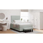 Cama tipo Box Spring Azul oscuro 190 x 120 cm Terciopelo