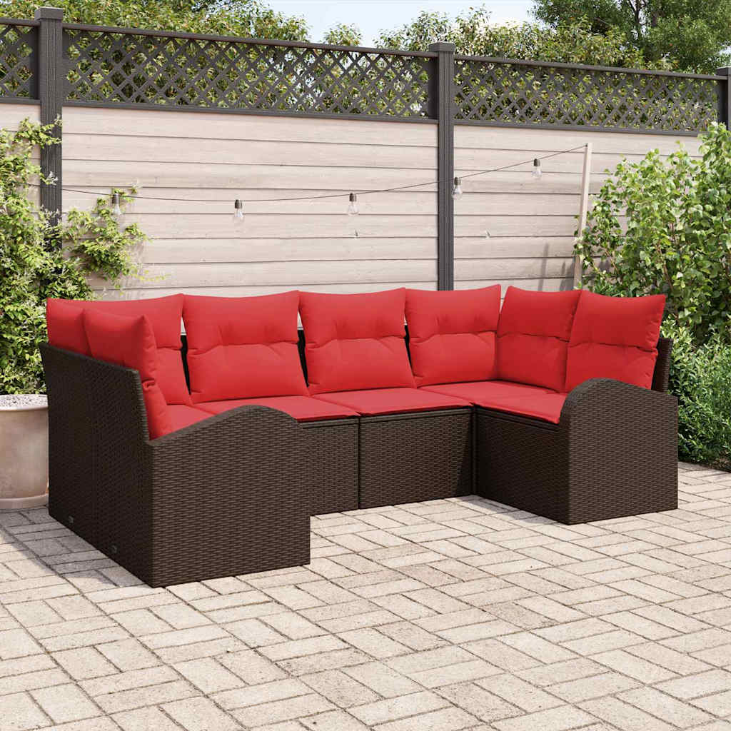 Conjunto de sofá de jardín 8 pcs Gris Poliratán
