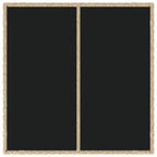 Conjunto de Comedor de Jardín 5 pcs Beige ratán sintético